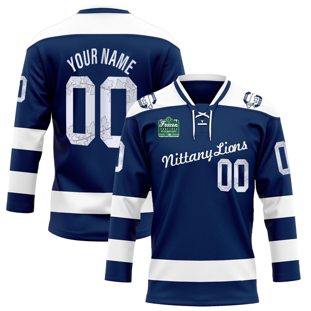 PSU Hockey Custom Jersey - All Stitched