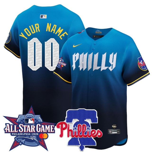 Custom Nike Philadelphia Phillies 2026 MLB All-Star Limited Jersey - City Connect