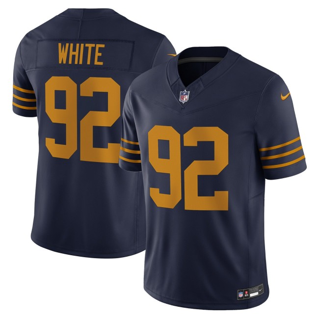 Men's Green Bay Packers #92 Reggie White Navy The 1923 Classic Vapor F.U.S.E. Limited Stitched Football Jersey