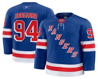 Men's New York Rangers #94 Derek Boogaard Royal Stitched Hockey Jersey