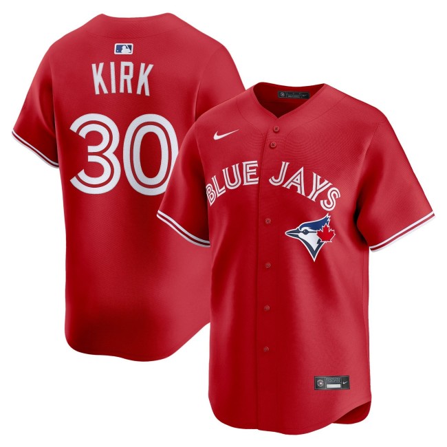 Men's Toronto Blue Jays #30 Alejandro Kirk Red 2025 Vapor Premier Limited Stitched Baseball Jersey