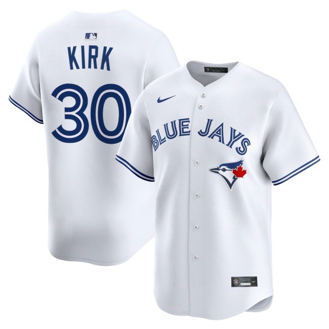 Men's Toronto Blue Jays #30 Alejandro Kirk White 2025 Vapor Premier Limited Stitched Baseball Jersey