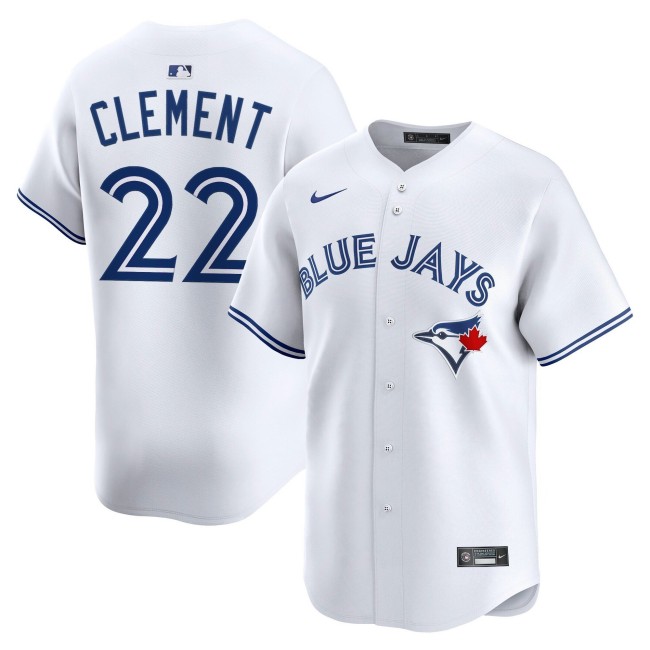 Men's Toronto Blue Jays #22 Ernie Clement White 2025 Vapor Premier Limited Stitched Baseball Jersey