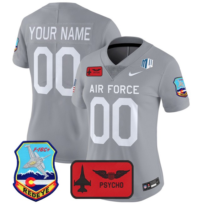 Women's Air Force Falcons Custom 140th Wing 2025 'Air Power Legacy Series' Vapor Untouchable Limited Jersey