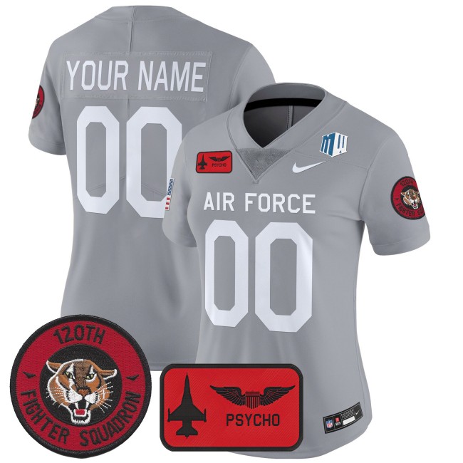 Women's Air Force Falcons Custom 120th Fighter 2025 'Air Power Legacy Series' Vapor Untouchable Limited Jersey