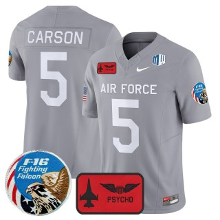Men's Air Force Falcons #5 Dylan Carson Honor F-16 F.U.S.E. 2025 'Air Power Legacy Series' Vapor Limited Stitched Football Jersey