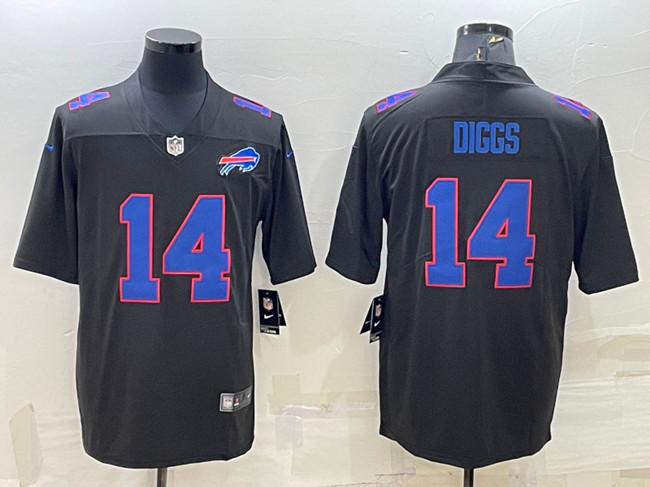 Youth Buffalo Bills Active Player Custom Black Vapor Untouchable Limited Stitched Football Jersey