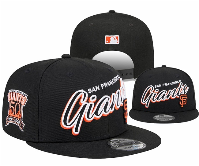 San Francisco Giants 2025 Stitched Snapback Hats 016