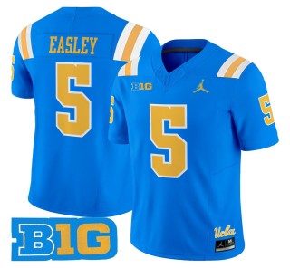 Men's UCLA Bruins #5 Kenny Easley Blue 2025 Vapor Limited Stitched Football Jersey