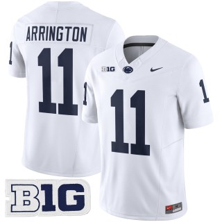 Men's Penn State Nittany Lions #11 LaVar Arrington White Nike FUSE 2025 Limited College Football Jersey