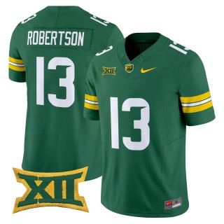 Men's Baylor Bears #13 Sawyer Robertson F.U.S.E. 2025 Vapor Limited Jersey - Green