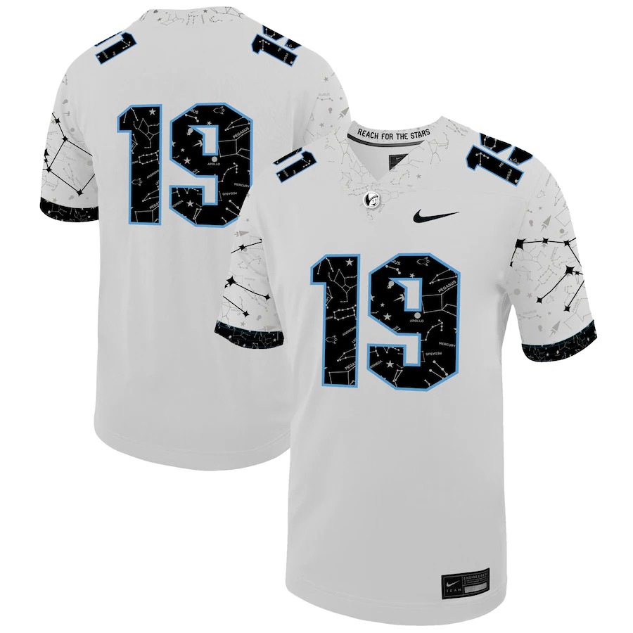 Men's Nike Custom White UCF Knights Space Game Untouchable Football Jersey