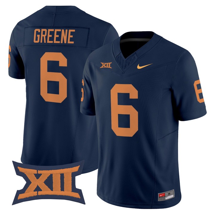 Men's West Virginia #6 Garrett Greene Navy 1965 Throwback Vapor F.U.S.E. Limited Stitched Football Jersey