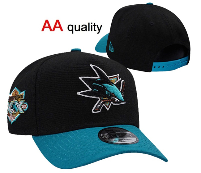 San Jose Sharks 2026 Stitched Snapback Hats 008
