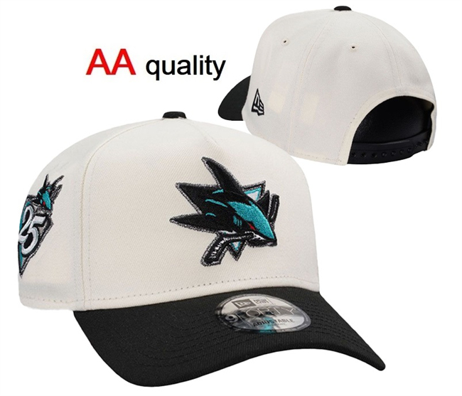 San Jose Sharks 2026 Stitched Snapback Hats 007