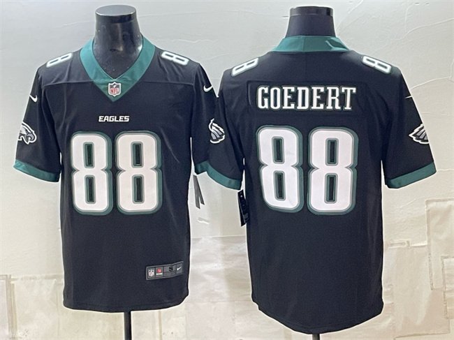Men's Philadelphia Eagles #88 Dallas Goedert Black Vapor Untouchable Limited Stitched Jersey
