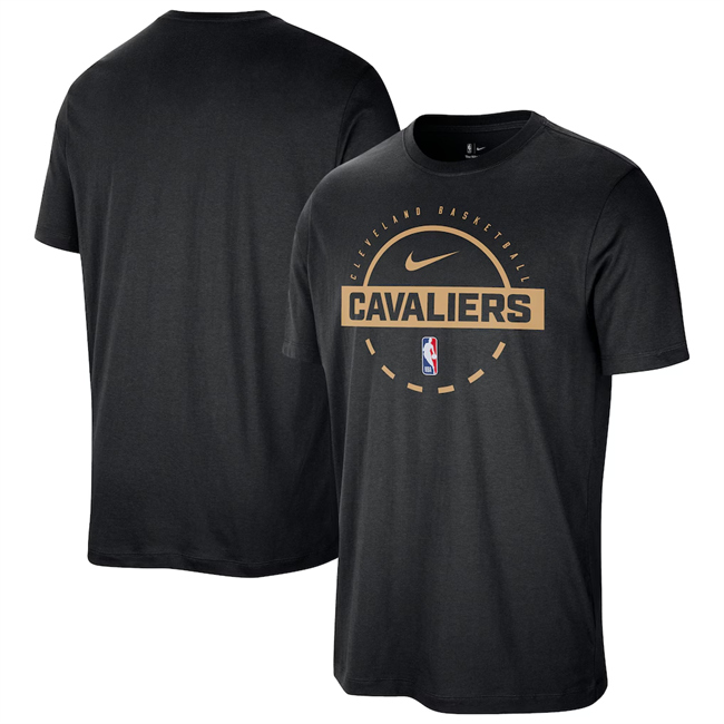 Men's Cleveland Cavaliers Black Practice T-Shirt