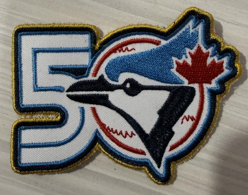 Toronto Blue Jays 50th Anniversary Patch