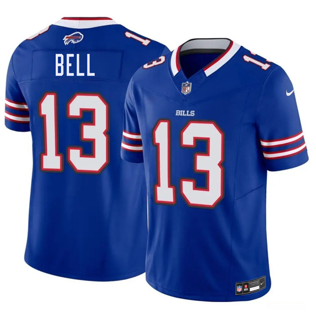 Men's Buffalo Bills #13 Skyler Bell Blue 2026 Draft F.U.S.E. Vapor Untouchable Limited Stitched Football Jersey