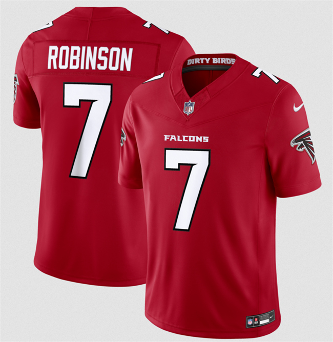 Youth Atlanta Falcons #7 Bijan Robinson Red 2026 F.U.S.E. Vapor Untouchable Limited Stitched Football Jersey