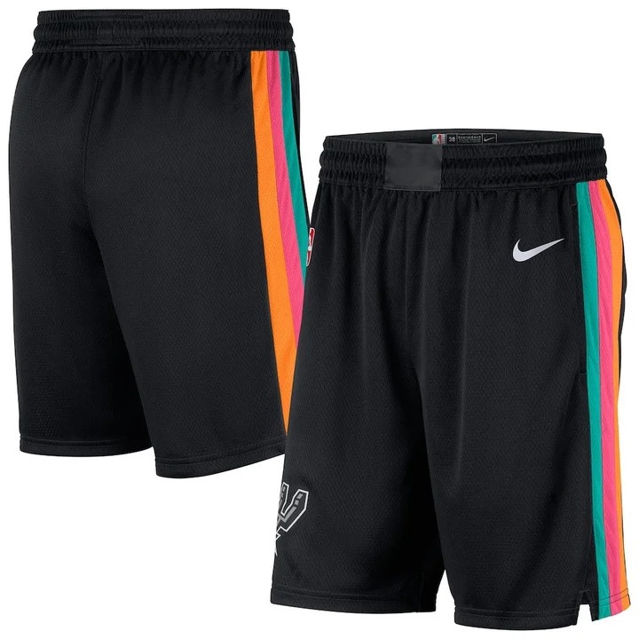 San Antonio Spurs City Edition Shorts - All Stitched