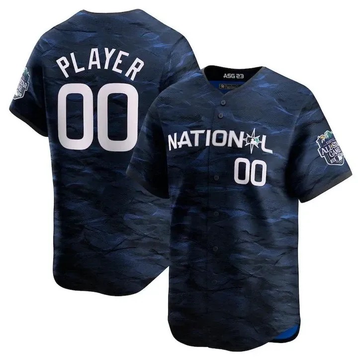 National League 2023 All-Star Custom Jersey - All Stitched