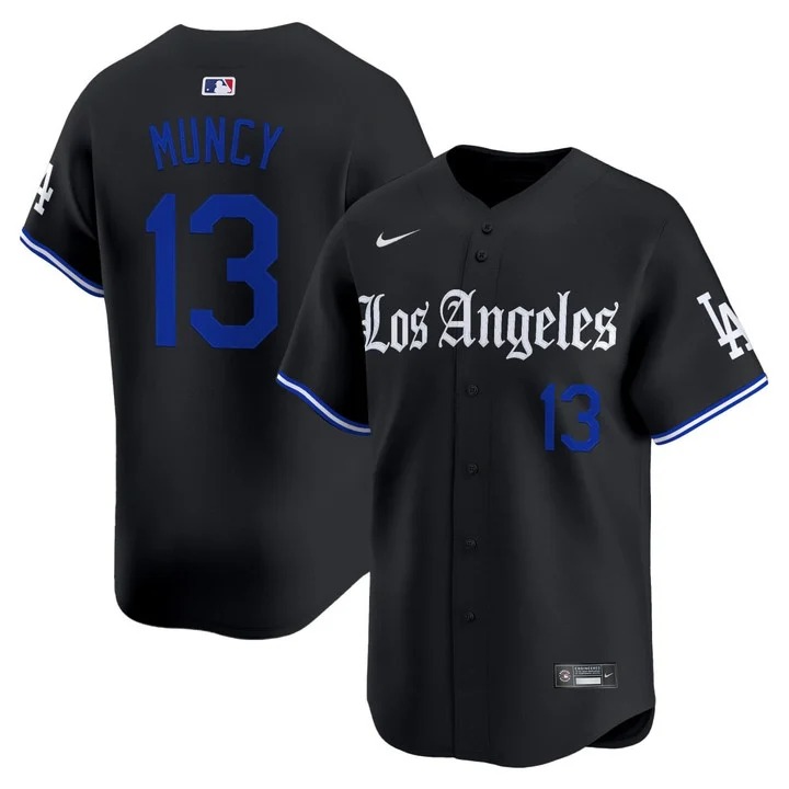 Max Muncy #13 Los Angeles Dodgers Limited Jersey - All Stitched