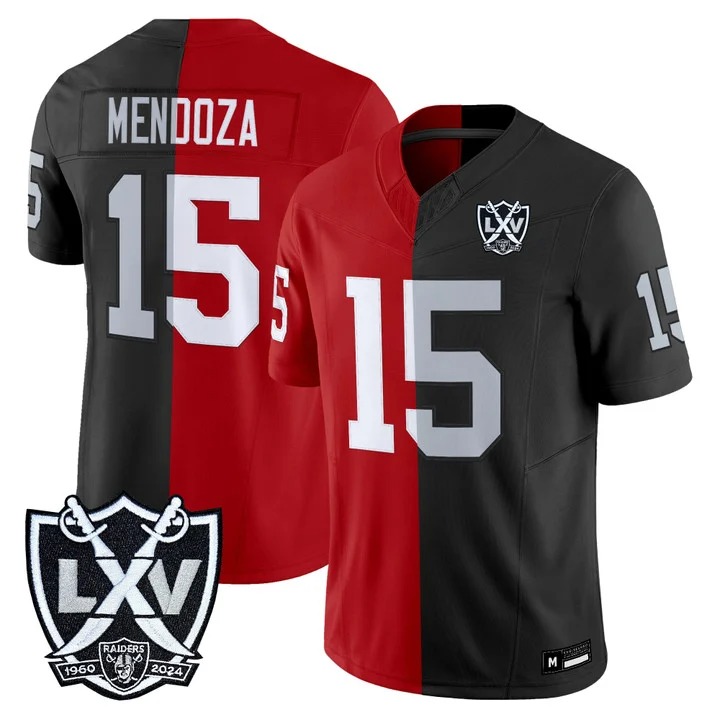 #15 Fernando Mendoza Split Vapor Limited Jersey - All Stitched