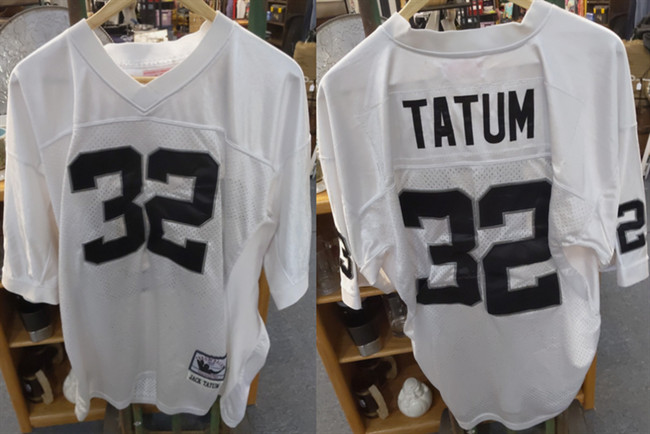Men's Las Vegas Raiders #32 Jack Tatum White Stitched Jersey