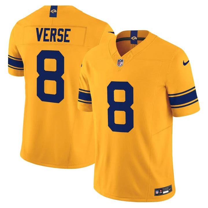 Los Angeles Rams #8 Jared Verse 2026 Alternate Vapor Limited Jersey - All Stitched