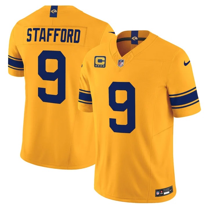 Los Angeles Rams #9 Matthew Stafford 2026 Alternate Vapor Limited Jersey - All Stitched