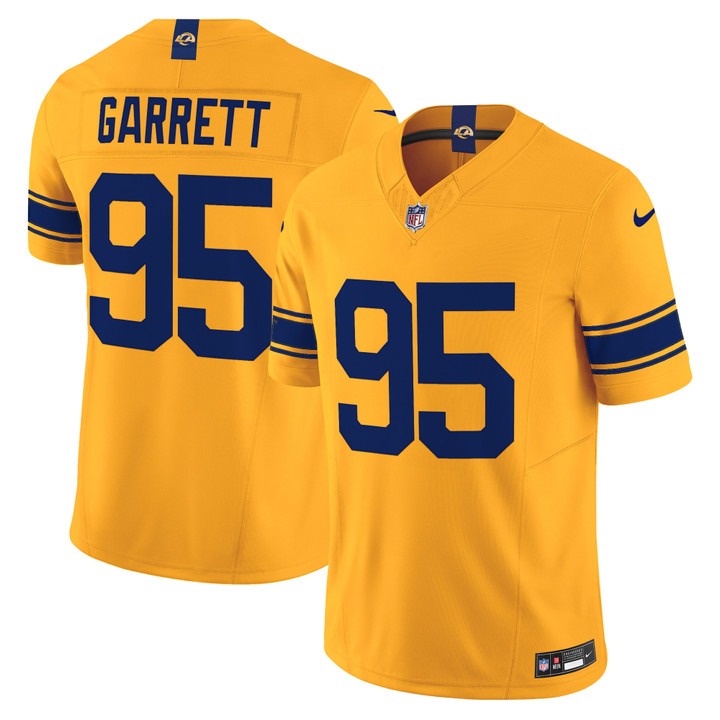 Los Angeles Rams #95 Myles Garrett 2026 Alternate Vapor Limited Jersey - All Stitched