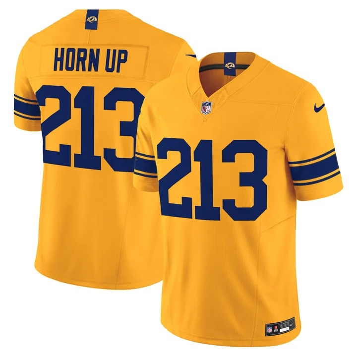 Los Angeles Rams #213 Horn Up 2026 Alternate Vapor Limited Jersey - All Stitched