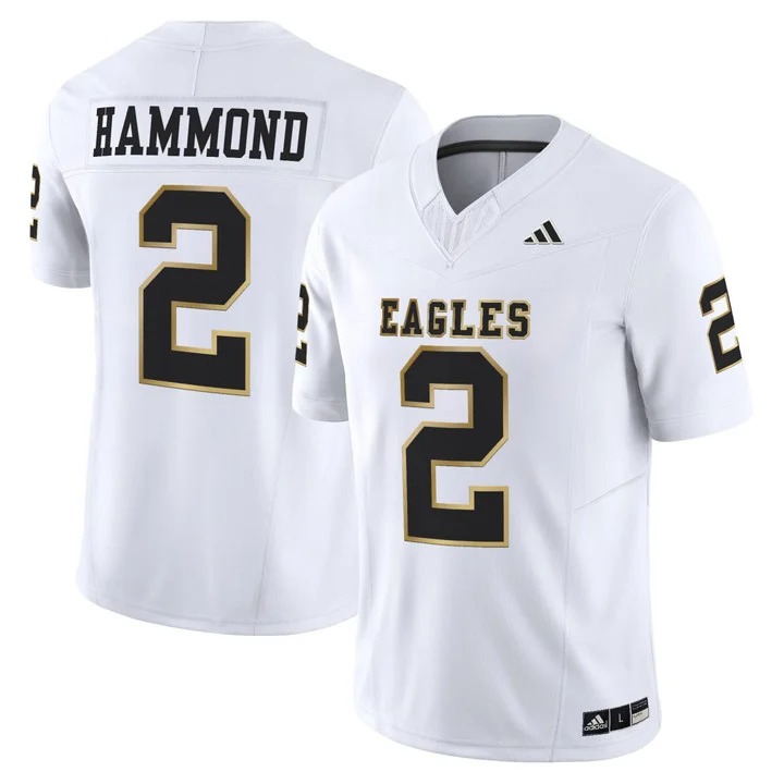 HAMMOND #2 Abilene High Eagles White Jersey - All Stitched