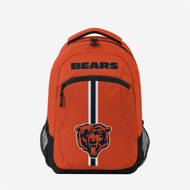 Chicago Bears Orange 2026 Alternate Color Action Backpack