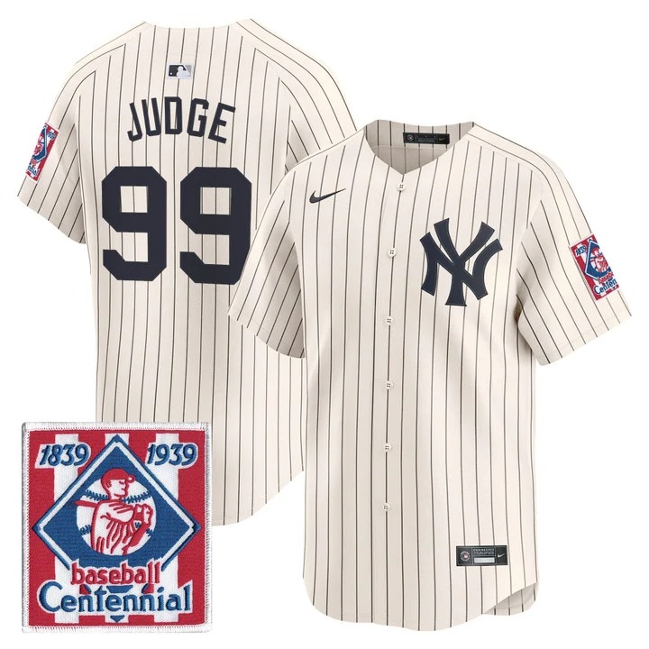 New York Yankees #99 Aaron Judge 2026 Field of Dreams Vapor Premier Limited Jersey - All Stitched