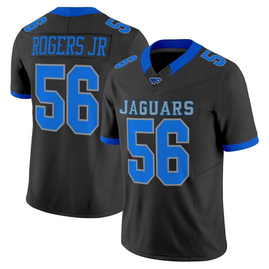 ROGERS JR #56 Stephenson High School Jersey Black - All Stitched