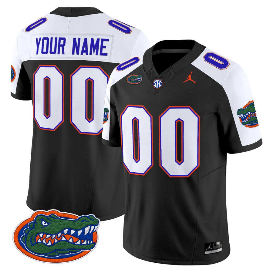 Florida Gators 2026 Vapor Limited Custom Jersey Black Alternate - All Stitched