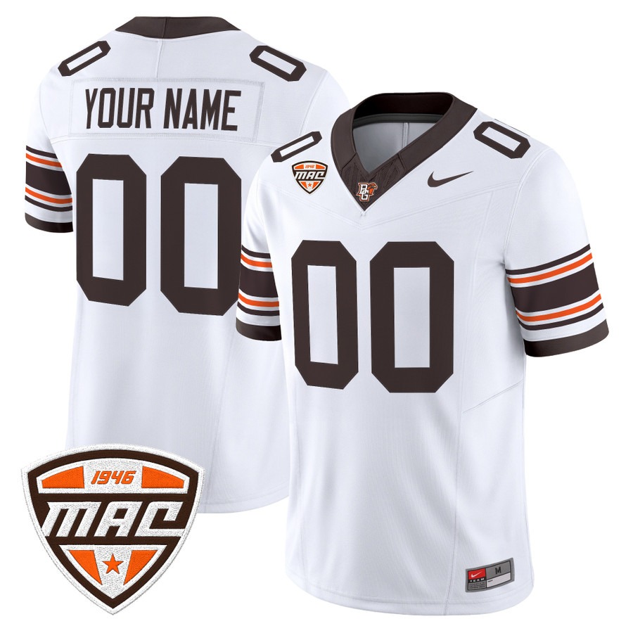 Bowling Green Falcons 2026 Vapor Limited Custom Jersey White - All Stitched