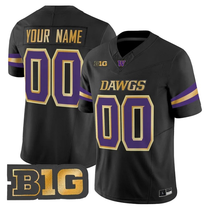 Washington Huskies 2026 Unleash the Dawgs Vapor Limited Custom Jersey - All Stitched
