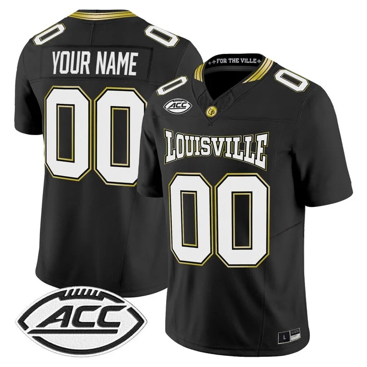 Louisville Cardinals For The Ville Vapor Limited Custom Jersey - All Stitched