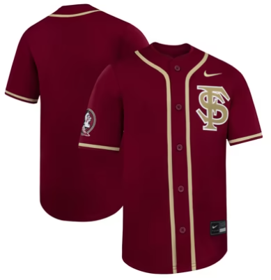 Florida State Seminoles Nike Youth Limited Baseball Jersey - Garnet