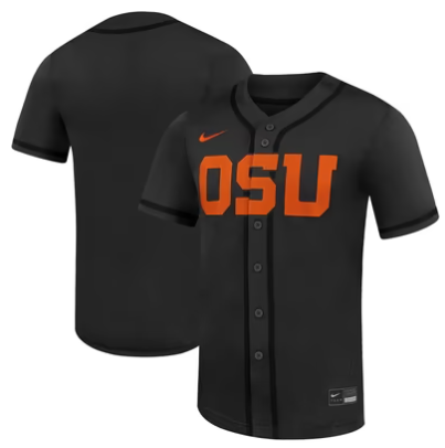 Oregon State Beavers Nike Unisex Replica Softball Jersey - Anthracite