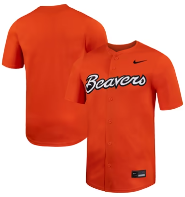 Oregon State Beavers Nike Limited Baseball Jersey - Orange