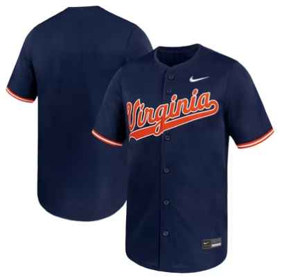Virginia Cavaliers Nike Limited Baseball Jersey - Navy
