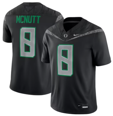 #8 Trey McNutt Oregon Ducks Nike Home Game Jersey - Black