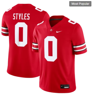 #0 Sonny Styles Ohio State Buckeyes Nike Game Jersey - Scarlet