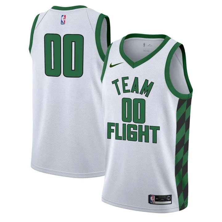 Team Flight Basketball Custom Jersey White - All Stitched