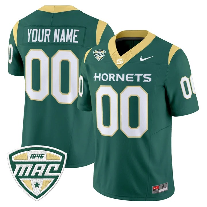 Sacramento State Hornets 2026 Vapor Limited Custom Jersey Green - All Stitched