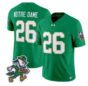 Notre Dame Fighting Irish #26 Green 2026 Jersey - All Stitched